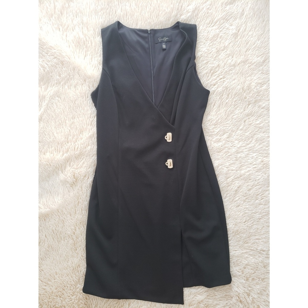 Black cocktail dress